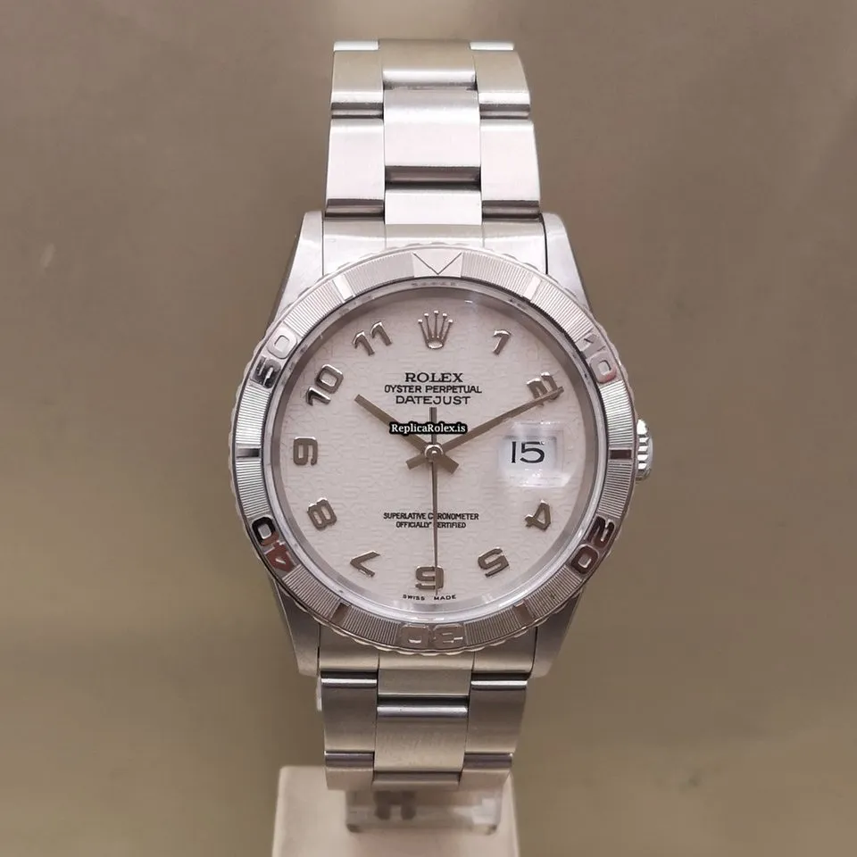 Attractive Replica Rolex Datejust Turn-o-graph 16264 Caliber 3135 Automatic Movement 36mm Steel Case Mens/unisex Watch