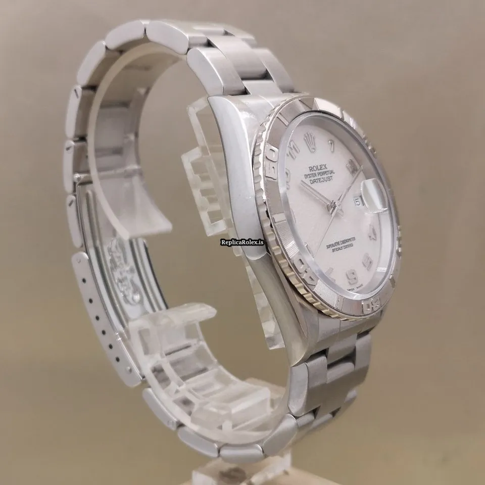 Attractive Replica Rolex Datejust Turn-o-graph 16264 Caliber 3135 Automatic Movement 36mm Steel Case Mens/unisex Watch - Image 3
