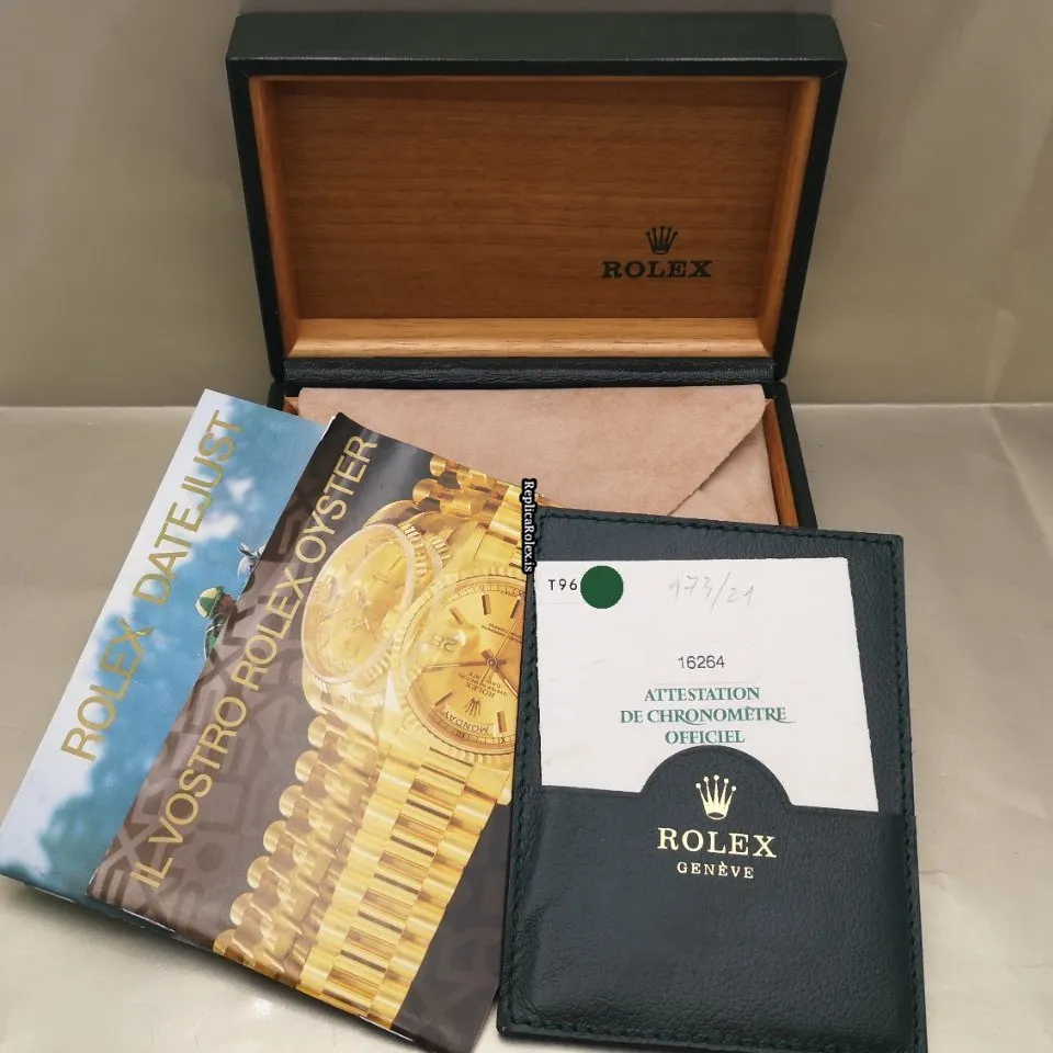 Attractive Replica Rolex Datejust Turn-o-graph 16264 Caliber 3135 Automatic Movement 36mm Steel Case Mens/unisex Watch - Image 5