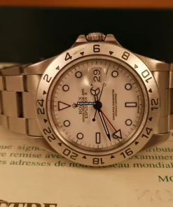 Fine Replica Rolex Explorer II 16570 Caliber 3185 Automatic Movement 40mm Steel Case Mens/unisex Watch