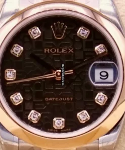 Attractive Replica Rolex Lady-datejust 178241 Automatic Movement 31mm Gold/steel Case Womens Watch