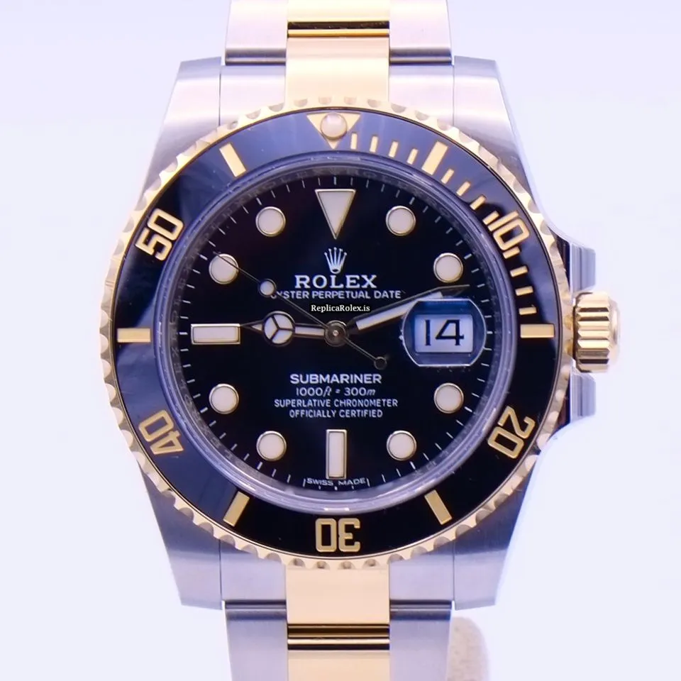 Lovely Fakes Rolex Submariner Date 116613ln Automatic Movement 40mm Gold/steel Case Mens/unisex Watch