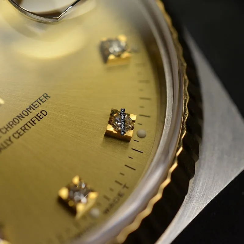 Lovely Replicas Rolex Datejust Oysterquartz 17013 Quartz Movement 36mm Mens/unisex Watch - Image 11