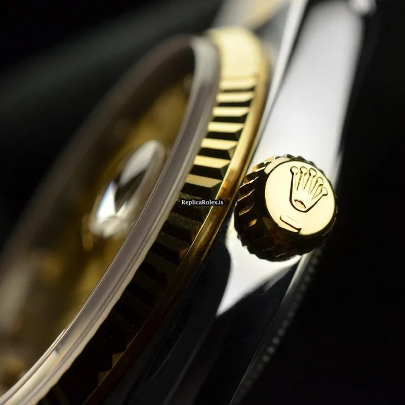 Lovely Replicas Rolex Datejust Oysterquartz 17013 Quartz Movement 36mm Mens/unisex Watch - Image 8