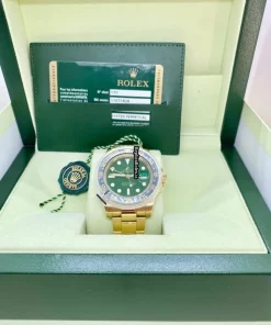 Top Replica Rolex Gmt-master II 116718ln Caliber 3186 Automatic Movement 40mm Yellow Gold Case Mens/unisex Watch