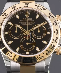 Defect Fake Rolex Daytona 116503 Caliber 4130 Automatic Movement 40mm Gold/steel Case Mens/unisex Watch