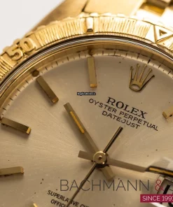 Amazing Copy Rolex Datejust Turn-o-graph 1625 Cosc Automatic Movement 36mm Yellow Gold Case Mens/unisex Watch