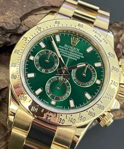 Amazing Clone Rolex Daytona 116528 Automatic Movement 40mm Yellow Gold Case Watch
