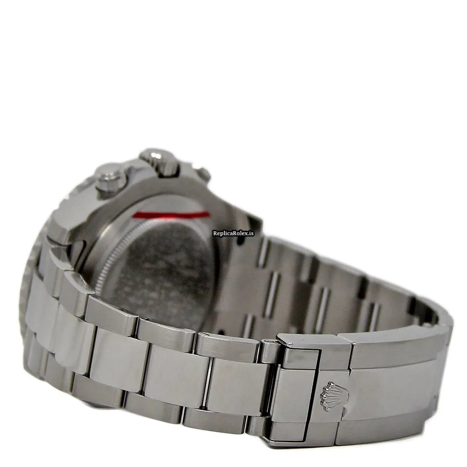 Exquisite Fake Rolex Yacht-master II 116680 Caliber 4160 Automatic Movement 44mm Steel Case Mens/unisex Watch - Image 3