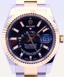 Epic Replica Rolex Sky-dweller 326933 Automatic Movement 42mm Gold/steel Case Mens/unisex Watch