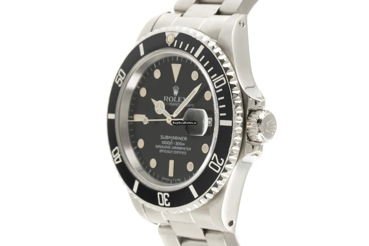 Incredible Replica Rolex Submariner Date 16610 Caliber 3135 Automatic Movement 40mm Steel Case Mens/unisex Watch - Image 5