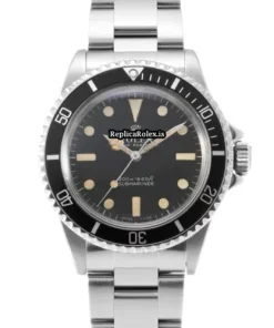 Durable Copies Rolex Submariner 5513 Caliber 1520 Automatic Movement 40mm Steel Case Watch
