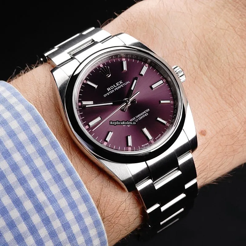 Amazing Fakes Rolex Oyster Perpetual 34 114200 Automatic Movement 34mm Steel Case Mens/unisex Watch - Image 13