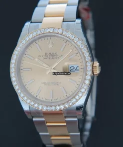 Cheap Replica Rolex Datejust 126203 Automatic Movement 36mm Gold/steel Case Mens/unisex Watch