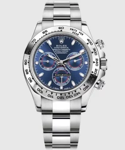 Superior Fake Rolex Daytona 116509 Caliber 4130 Automatic Movement 40mm White Gold Case Mens/unisex Watch