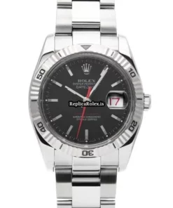 Ideal Replica Rolex Datejust Turn-o-graph 116264 Caliber 3135 Automatic Movement 36mm Steel Case Watch