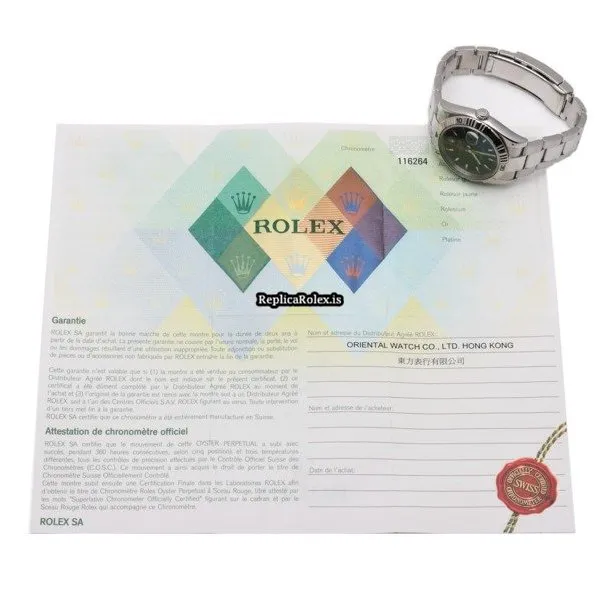 Ideal Replica Rolex Datejust Turn-o-graph 116264 Caliber 3135 Automatic Movement 36mm Steel Case Watch - Image 5