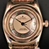 Cool Replica Rolex Bubble Back 3372 Cosc Automatic Movement 31mm Rose Gold Case Mens/unisex Watch