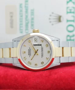 Trustworthy Copy Rolex Datejust 68243 Caliber 2135 Automatic Movement 31mm Gold/steel Case Womens Watch