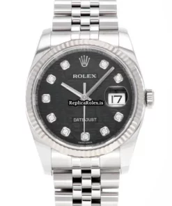 Defect Fake Rolex Datejust 116234g Automatic Movement 36mm Steel Case Watch