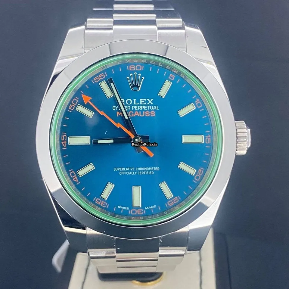 Distinctive Replica Rolex Milgauss 116400gv Caliber 3131 Automatic Movement 40mm Steel Case Mens/unisex Watch