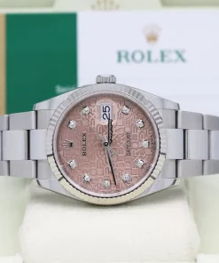 Pleasing Fake Rolex Datejust 126234 Caliber 3235 Automatic Movement 36mm Steel Case Womens Watch