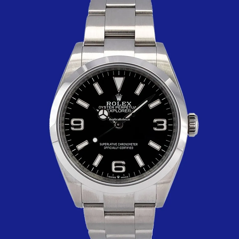 Beautiful Replica Rolex Explorer 124270 Caliber 3230 Automatic Movement 36mm Steel Case Mens/unisex Watch - Image 2