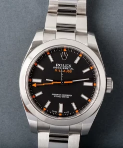 Design Replica Rolex Milgauss 116400 Caliber 3131 Automatic Movement 40mm Steel Case Mens/unisex Watch