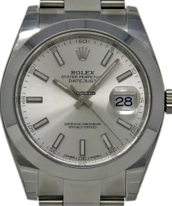 Terrific Knockoff Rolex Datejust 126300 Caliber 3235 Automatic Movement 41mm Steel Case Mens/unisex Watch