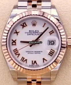 Superior Replica Rolex Lady-datejust 279171 Automatic Movement 28mm Gold/steel Case Womens Watch