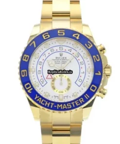 Unique Replica Rolex Yacht-master II 116688 Caliber 4161 Automatic Movement 44mm Yellow Gold Case Watch