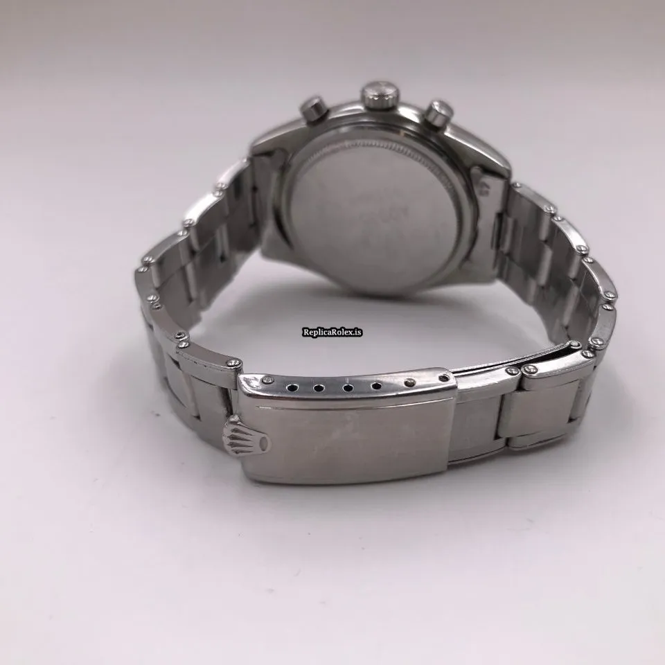 Terrific Fake Rolex Chronograph 6034 Manual Winding Movement 36mm Steel Case Mens/unisex Watch - Image 5