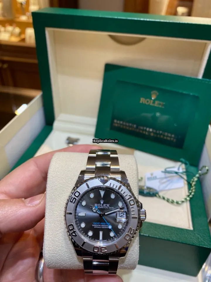 Exquisite Replica Rolex Yacht-master 37 268622 Caliber 2236 Automatic Movement 37mm Steel Case Mens/unisex Watch - Image 5