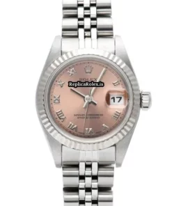 Beautiful Replica Rolex Lady-datejust 69174 Automatic Movement 26mm Steel Case Womens Watch