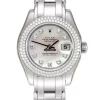 Wonderful Replicas Rolex Pearlmaster 80339 Automatic Automatic Movement 29mm White Gold Case Womens Watch