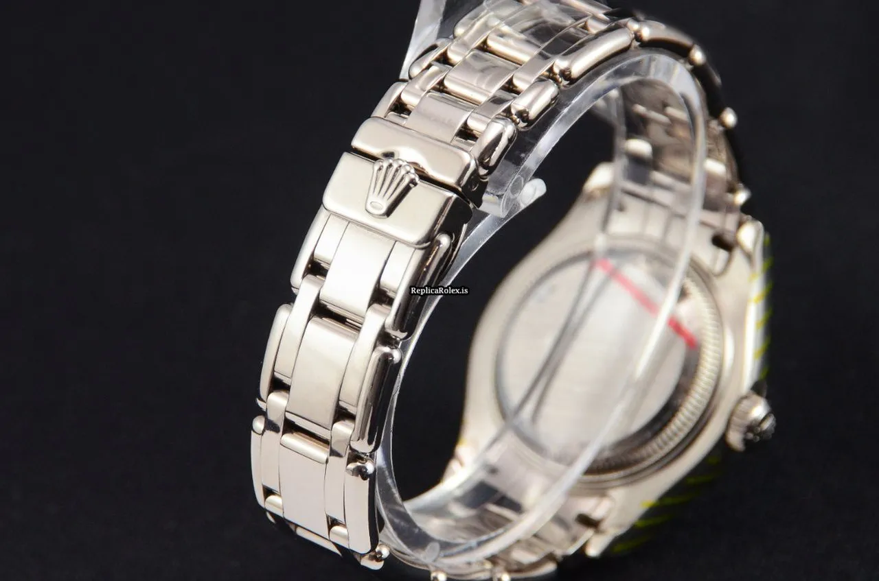 Wonderful Replicas Rolex Pearlmaster 80339 Automatic Automatic Movement 29mm White Gold Case Womens Watch - Image 12