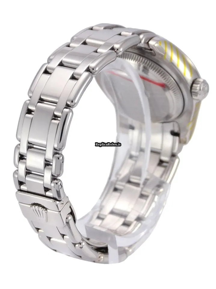 Wonderful Replicas Rolex Pearlmaster 80339 Automatic Automatic Movement 29mm White Gold Case Womens Watch - Image 4