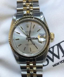 Superb Replica Rolex Lady-datejust 68273 Caliber 2135 Automatic Movement 31mm Gold/steel Case Womens Watch