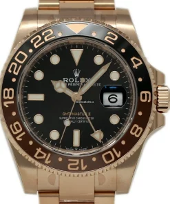 Beautiful Replica Rolex Gmt-master II 126715 Caliber 3285 Automatic Movement 40mm Rose Gold Case Mens/unisex Watch