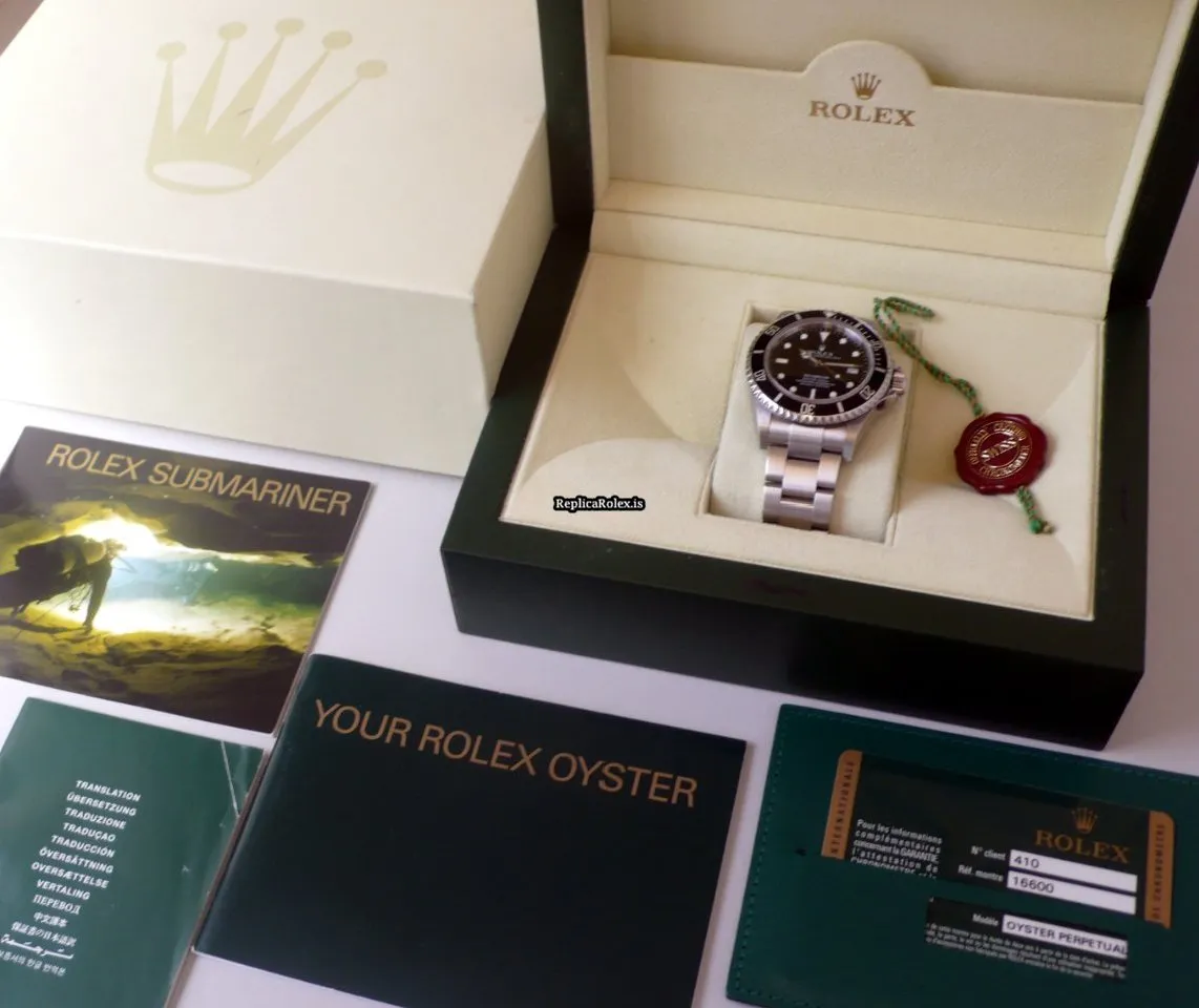 Stylish Replica Rolex Sea-dweller 4000 16600 Caliber 3135 Automatic Movement 40mm Steel Case Mens/unisex Watch - Image 16