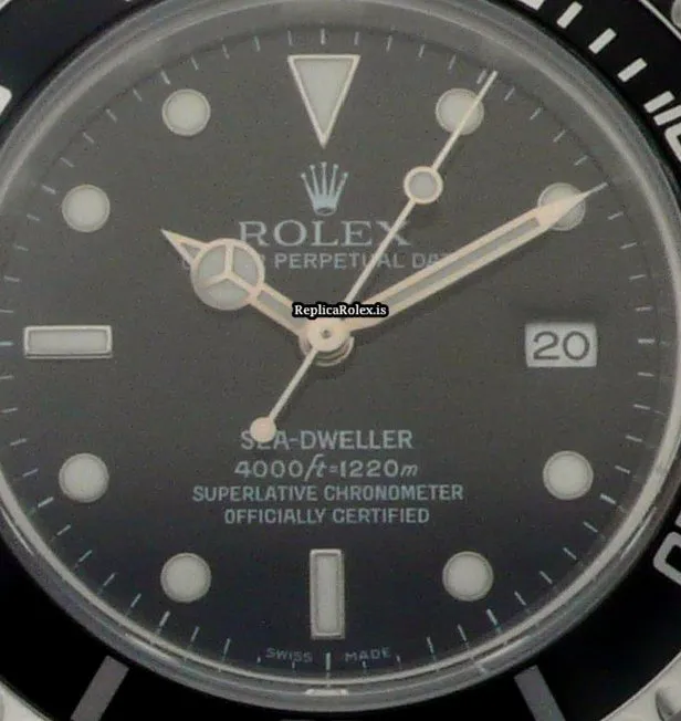 Stylish Replica Rolex Sea-dweller 4000 16600 Caliber 3135 Automatic Movement 40mm Steel Case Mens/unisex Watch - Image 6