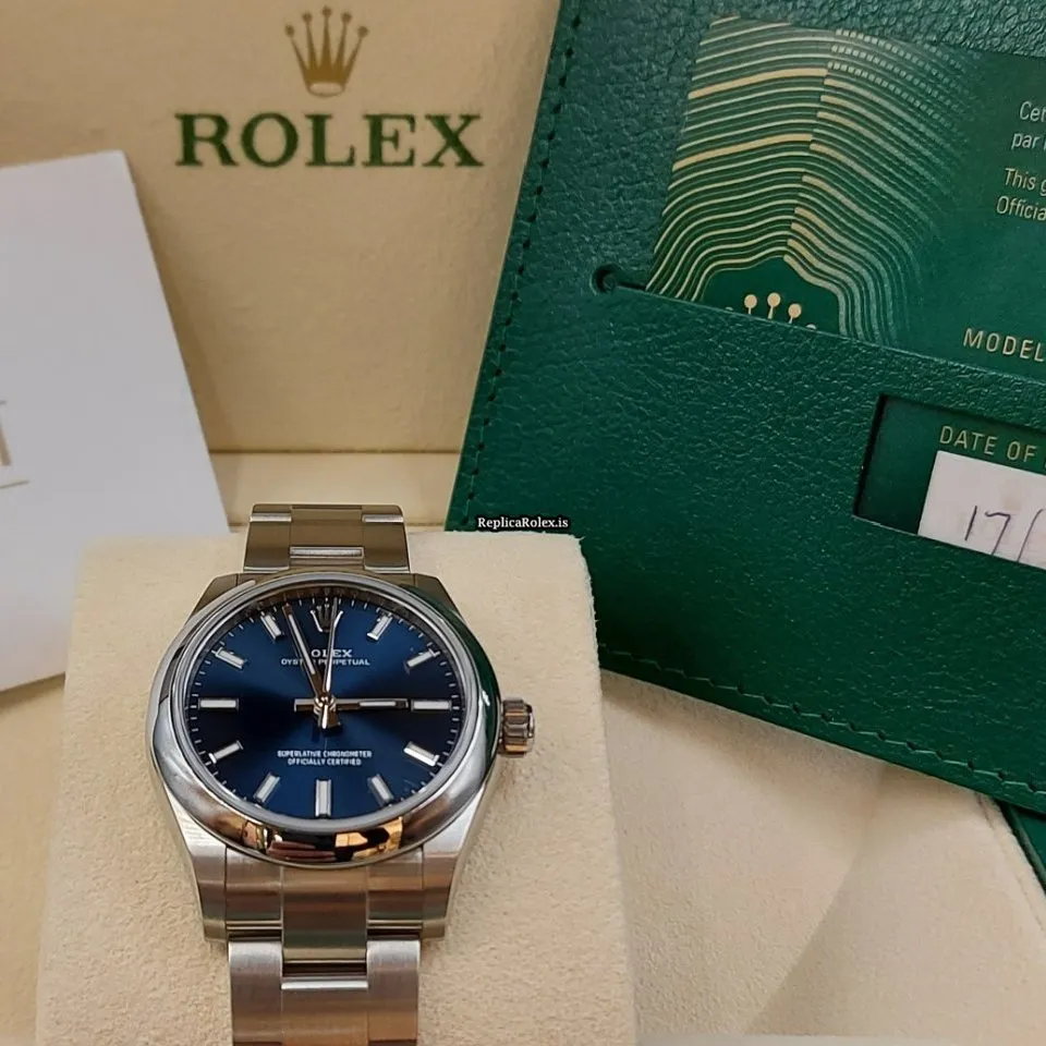 Wholesale Knockoff Rolex Oyster Perpetual 31 277200 Caliber 2232 Automatic Movement 31mm Steel Case Womens Watch - Image 11