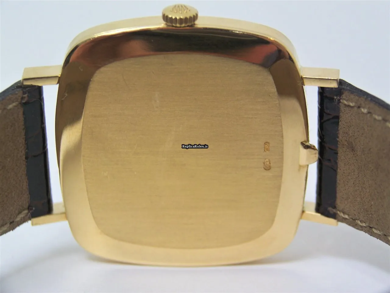 Perfect Fake Rolex Cellini 4320 Manual Winding Movement Yellow Gold Case Womens Watch - Image 7