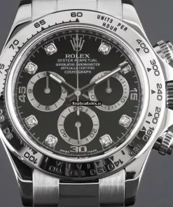 Attractive Replica Rolex Daytona 116509 Caliber 4130 Automatic Movement 40mm White Gold Case Mens/unisex Watch