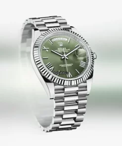 Special Replica Rolex Day-date 40 228239 Caliber 3255 Automatic Movement 40mm White Gold Case Mens/unisex Watch