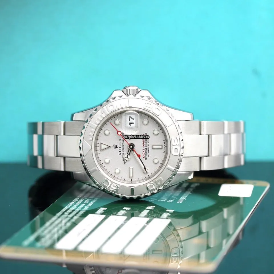 Trustworthy Copy Rolex Yacht-master 169622 Caliber 2235 Automatic Movement 29mm Steel Case Womens Watch