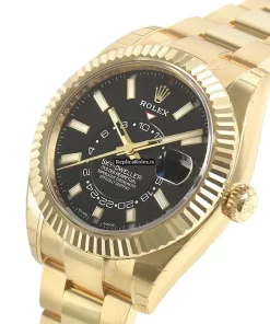 Durable Replica Rolex Sky-dweller 326938 Automatic Movement 42mm Yellow Gold Case Mens/unisex Watch
