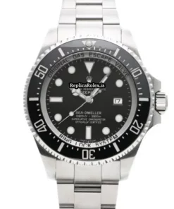 Luxury Fake Rolex Sea-dweller Deepsea 116660 Caliber 3135 Automatic Movement 44mm Steel Case Watch