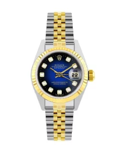 Appealing Fake Rolex Lady-datejust 69173 Automatic Movement 26mm Gold/steel Case Womens Watch