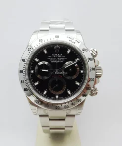 Wholesale Replica Rolex Daytona 116520 Caliber 4130 Automatic Movement 40mm Steel Case Mens/unisex Watch